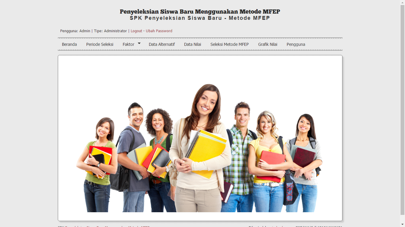 Download Aplikasi SPK dengan Metode MFEP