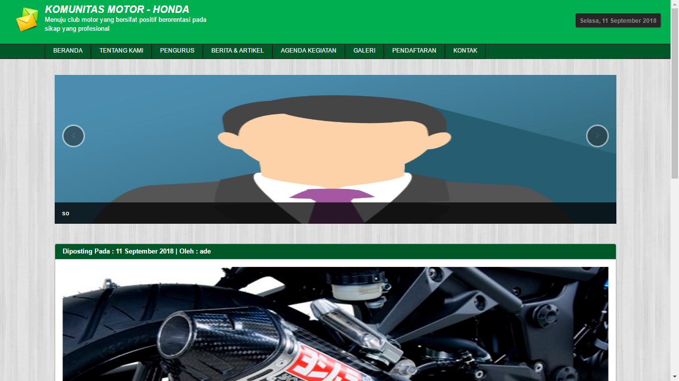 Download website komunitas motor indonesia
