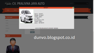 Website  profile perusahaan  CV Paralivna Jaya Auto