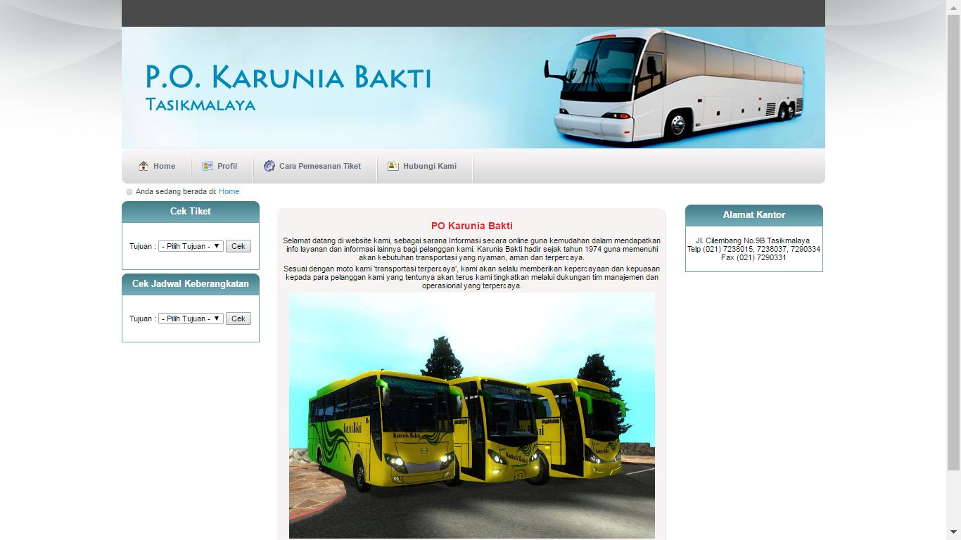 Download aplikasi sistem informasi pemesanan tiket bus secara online berbasis web