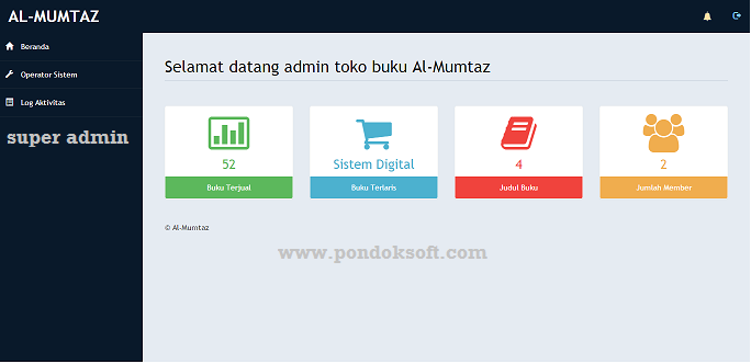 Download aplikasi penjualan toko komplit point of sale berbasis web