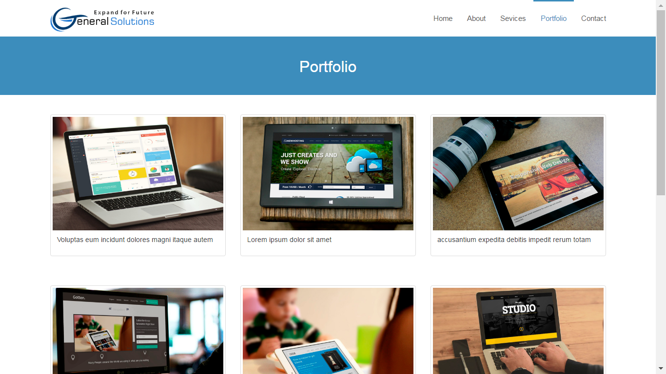 Download company profile portofolio responsive berbasis web