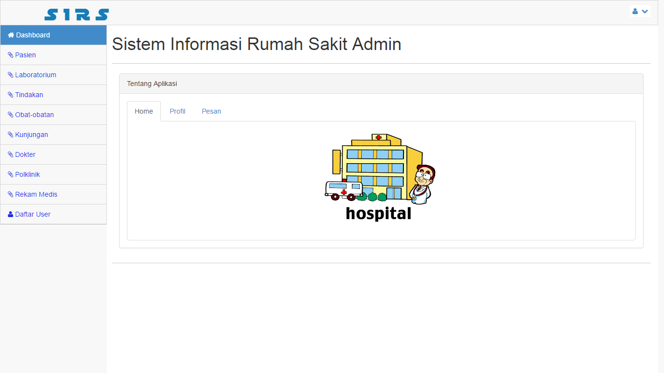 Download aplikasi sistem informasi rumah sakit admin berbasis web