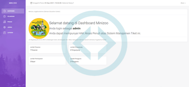 Source Code Aplikasi Pemesanan Tiket Wisata Berbasis Web